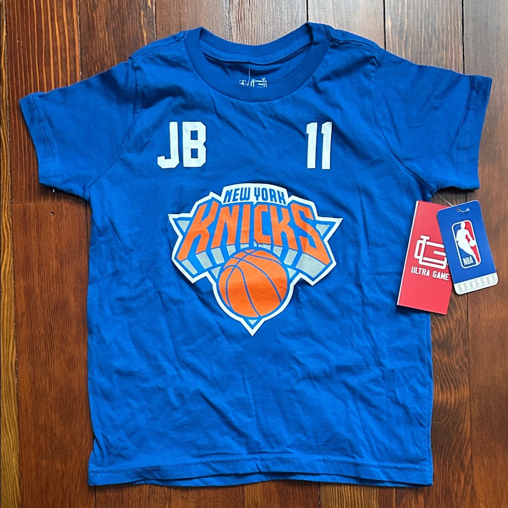 Ultra Game Kids New York Knicks Blue Tee